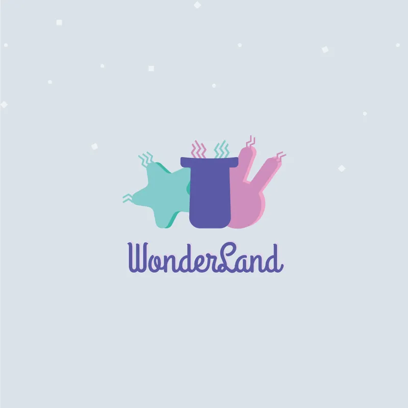 Logotipo Piñatería Wonderland